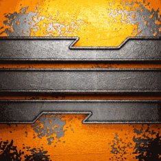Old metal background N1129