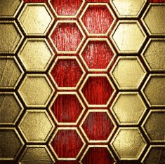 golden and wood background N21