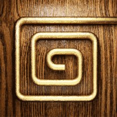 golden and wood background N34