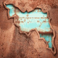 Old metal background N1137