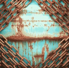 Old metal background N1145