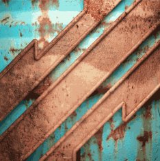 Old metal background N1149