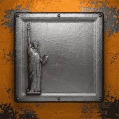 Old metal background N1156