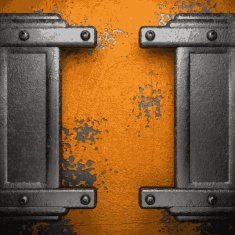 Old metal background N1160