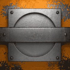Old metal background N1168