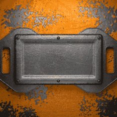 Old metal background N1170