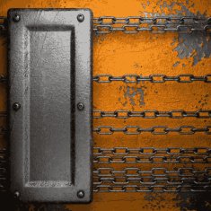 Old metal background N1176