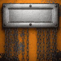 Old metal background N1177