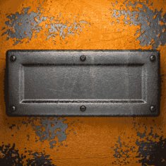 Old metal background N1181