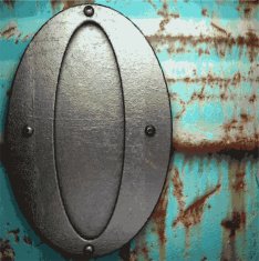 Old metal background N1189