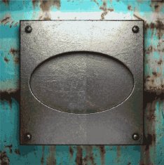 Old metal background N1198