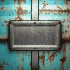 Old metal background N1201