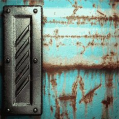 Old metal background N1207