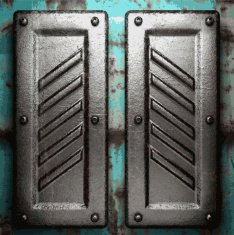 Old metal background N1208