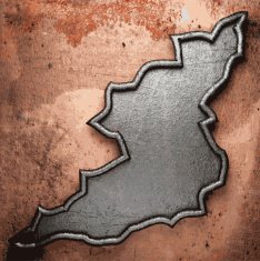 Old metal background N1219