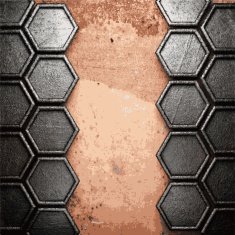 Old metal background N1228