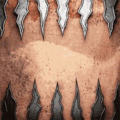 Old metal background N1230