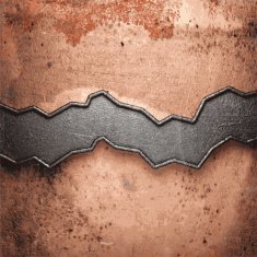 Old metal background N1237