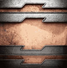 Old metal background N1238