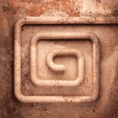 Old metal background N1239