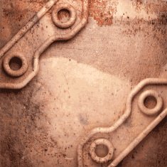 Old metal background N1240