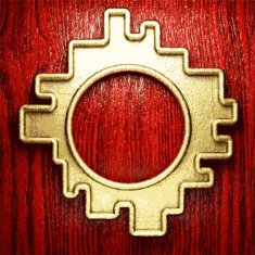golden and wood background N83