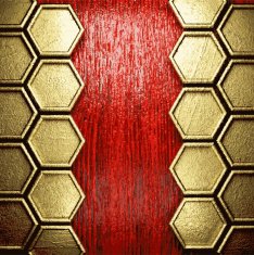 golden and wood background N92