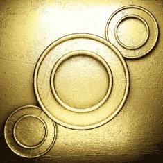 background with gold N177