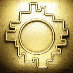 background with gold N187