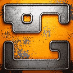 Old metal background N1267