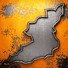 Old metal background N1269