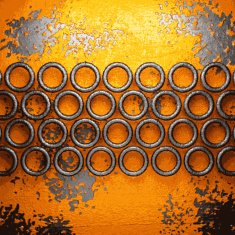 Old metal background N1272