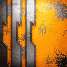 Old metal background N1290
