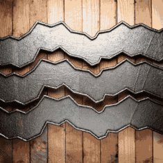 metal and wood background N346