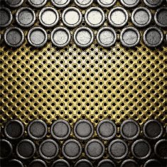 golden and silver background N105
