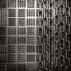 metal on wall background N42