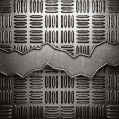 metal on wall background N47