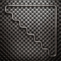 metal on wall background N53