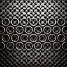metal on wall background N54