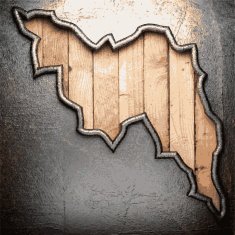 metal and wood background N357