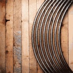 metal and wood background N361