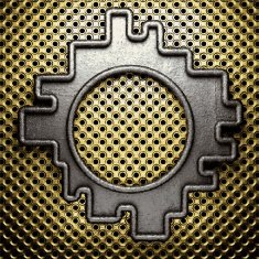 golden and silver background N115