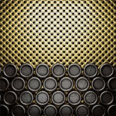 golden and silver background N119