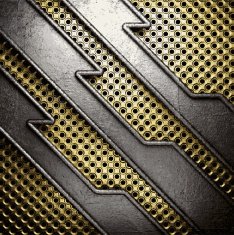 golden and silver background N134