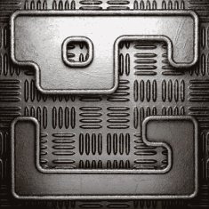 metal on wall background N92
