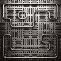 metal on wall background N93