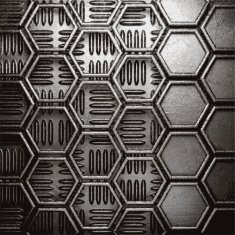 metal on wall background N105