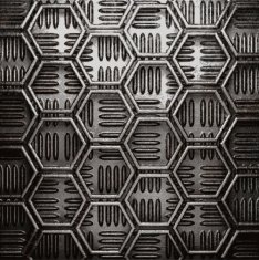 metal on wall background N106