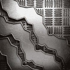 metal on wall background N113