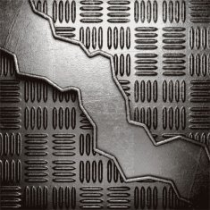 metal on wall background N115
